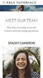 Mobile Screenshot of palstutorials.com